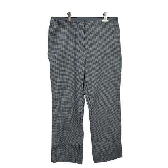 Talbots Petites Womens Checked Pants Size 8 Petite Office Business Job Interview - Picture 1 of 5